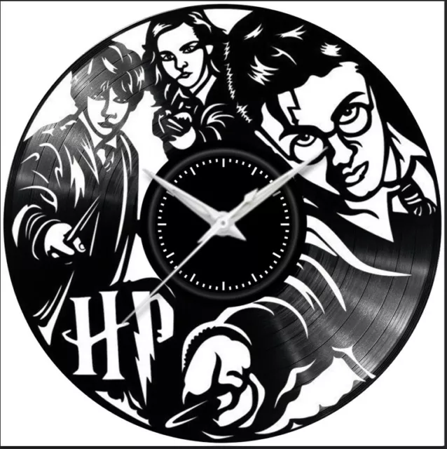 Orologio disco vinil clock orologio da parete harry potter