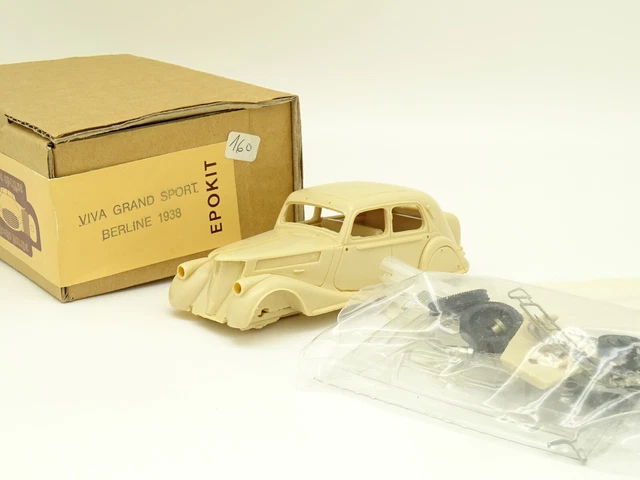 Kit Epokit 1/43 – Renault Viva Grand Sport Berline 1938, à Monter