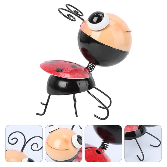 Pezzi Decorazione In Metallo A Forma Di Coccinella Decorazione Da Parete In Metallo A Forma Di Coccinella Decorazione Da Parete In Metallo A Forma Di Coccinella Per Giardino Prato Decorazione Per La C 84486679 - 4
