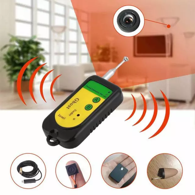 Anti-Spy Camera Detector Signal Bug RF Hidden Lens GSM Device Finder