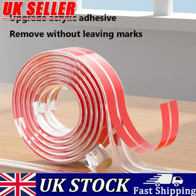 Transparent Furniture Guard Home Baby Anti-collision Protection Strip (10MM*1M)