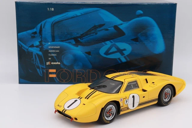 Exoto 1/18 1967 Ford Gt40 Mkiv Sebring 12H