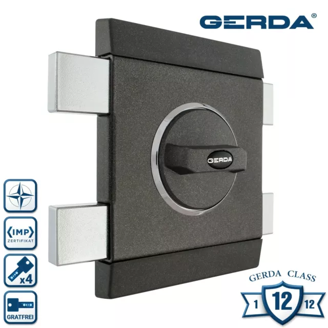GERDA Tür-Zusatzschloss - ZN100 - weiß