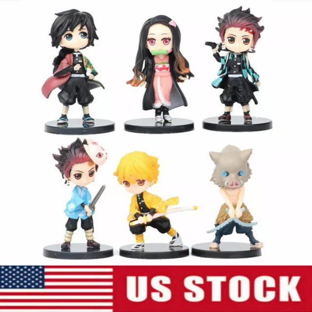 5.5'' Demon Slayer: Kimetsu no Yaiba Agatsuma Zenitsu Eat Rice Balls PVC  Figure 