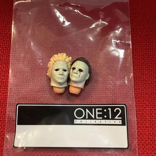 Mezco ONE:12 michael myers halloween 2 Head x2 2