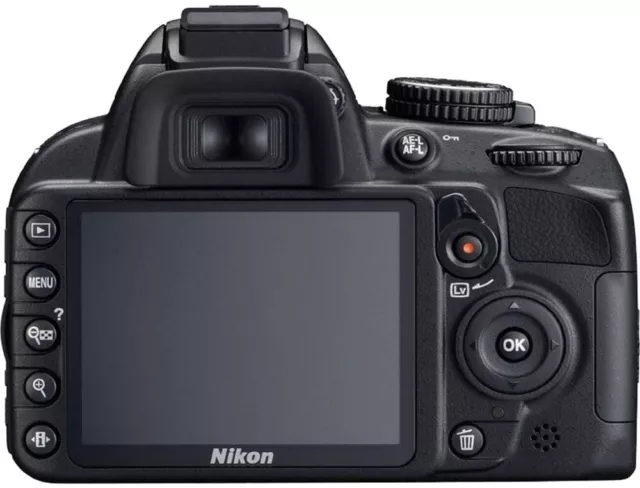 (Open Box) Nikon D D3100 14.2MP Digital SLR Camera - Black (Body Only) #12 2