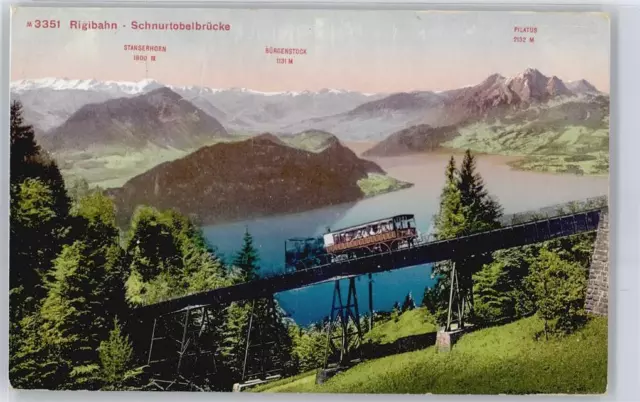 50523376 - Rigi Kulm Schnurtobelbruecke, Rigibahn AKU2 Schwyz SZ