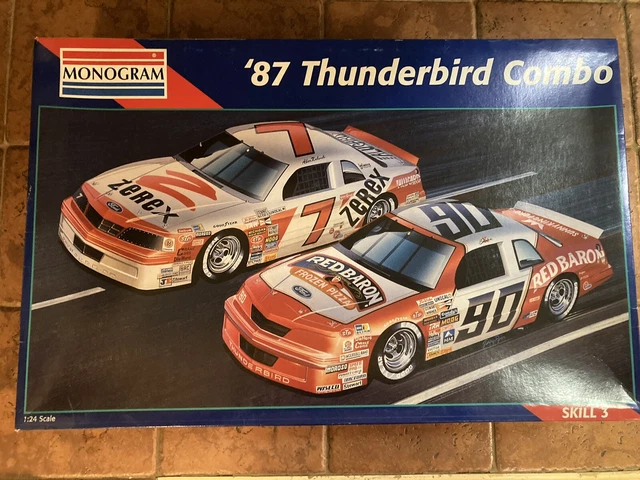 Revell Monogram ‘87 Thunderbird Legends Combo 1:24 Scale Complete