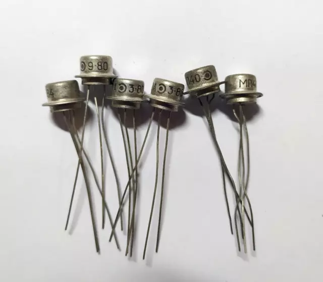 MP40 Vintage (2SB173, ОС70, 2N44A)  PNP Germanium Transistors NEW, 6pcs