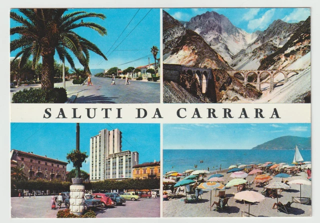 Saluti Da Carrara Massa Cartolina Fg  - Ediz. Ellebici