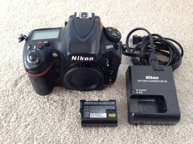 Nikon D800E 36.3MP Digital SLR Camera Body - Only 13977 Shutter Counts