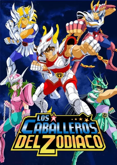 Los Caballeros del Zodiaco HD Discos Blu-ray Serie Clásica, Español Saint Seiya