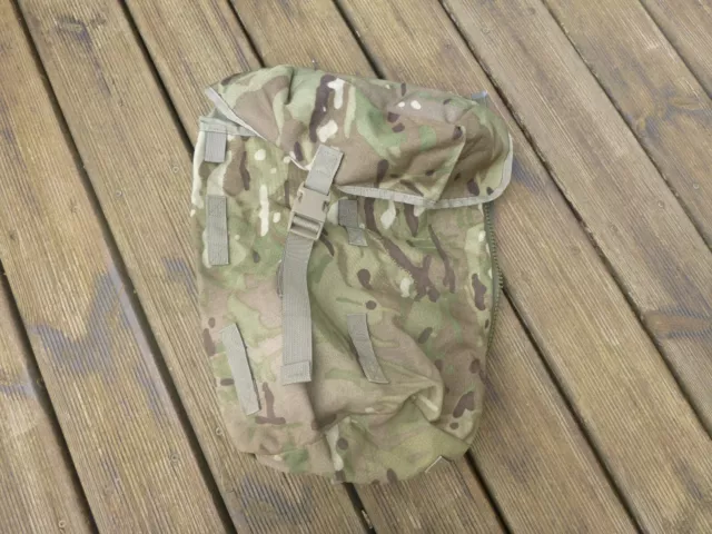 British Army Mtp Bergen Side Pouch Camo Side Pack Bag Military Combat Surplus