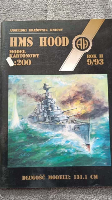 Schlachtkreuzer HMS Hood 1:200