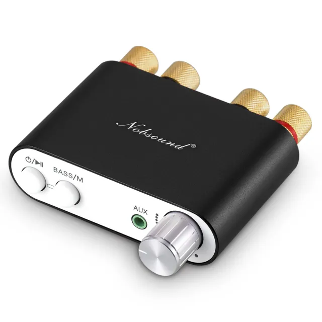 Mini amplificateur numérique Bluetooth 5.0 HiFi Home Stéréo Audio Amp 50W × 2