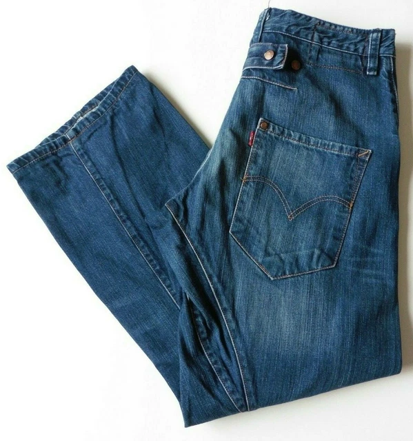 MEN'S LEVIS TWISTED Engineered Jeans W30 L32 Blue Size 30R