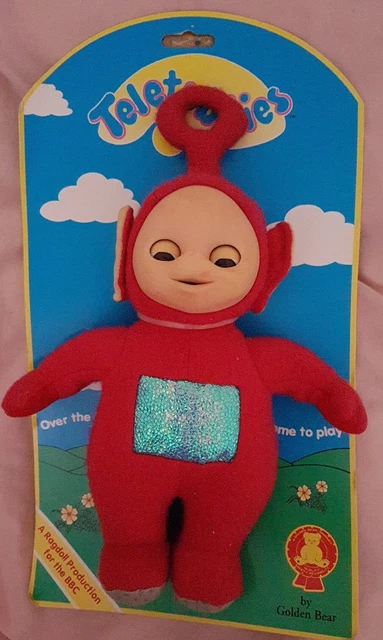 GOLDEN BEAR VINTAGE Original Teletubbies Plush Toy - Po 10” Open ...