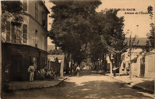 CPA AK Le Parc St-MAUR Avenue de l'Étoile (672056)