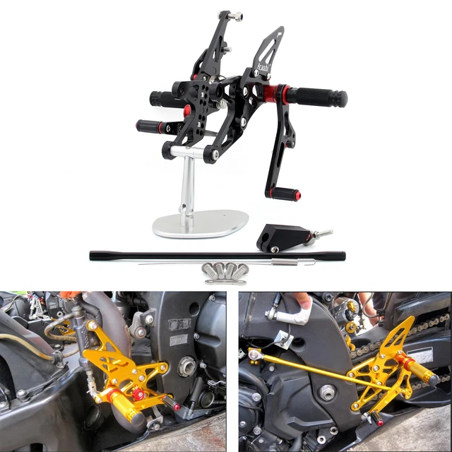 【♡】 Commandes reculées, Pédales, repose-pieds, Moto pièces