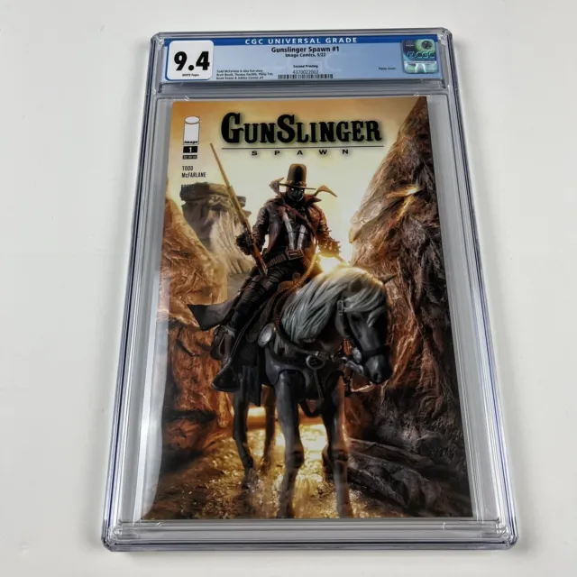 Gunslinger Spawn 1 Cgc 9.4 Variant Second Printing Mcfarlane Toys