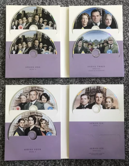 DOWNTON ABBEY COMPLETE Series 1-6 DVD Boxset - Season One - Six Region ...
