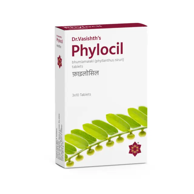 Dr.Vasishth's Ayurvedic PHYLOCIL 30 compresse (immunomodulatore (rasayana))...