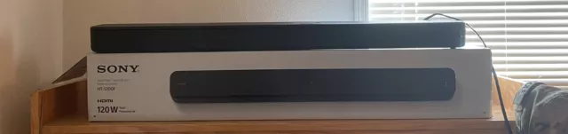 Sony 120W 2-Ch Bluetooth Stereo Soundbar with USB HDMI Optical Input - HT-S100F