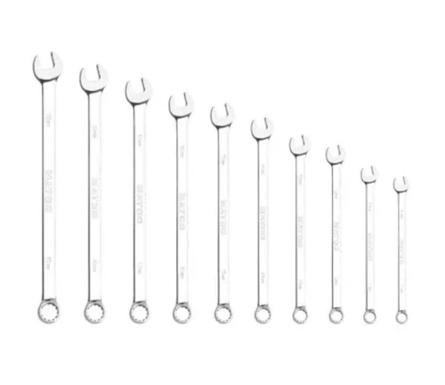 MATCO TOOLS EXTRA Long Metric Combination Wrench Set 10 Pieces