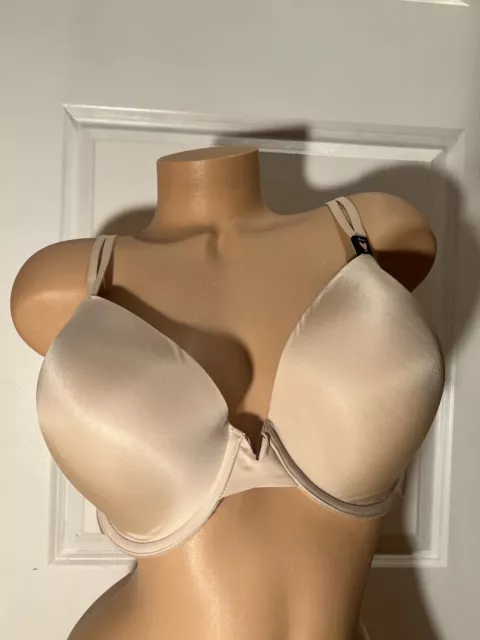 VICTORIA'S SECRET NUDE DOUBLE STRAP VERY SEXY PUSH UP BRA SIZE 38 D NWTS