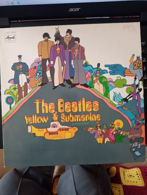 The Beatles yellow submarine vinyl LP