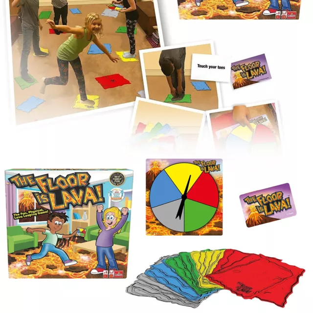 Endless Games The Floor is Lava Interactive Board Game New