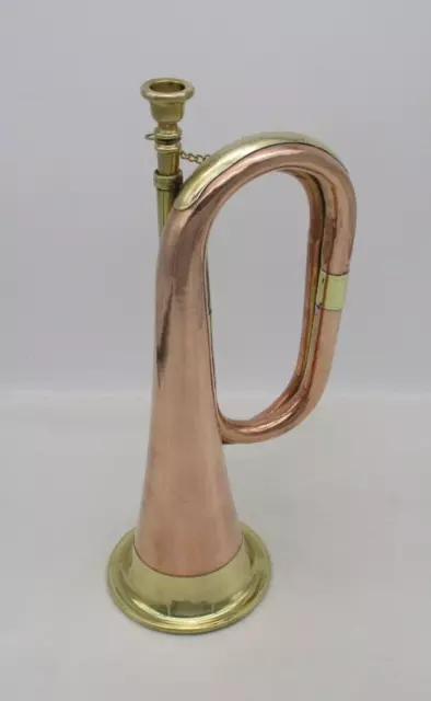 Good Vintage Copper & Brass Bugle