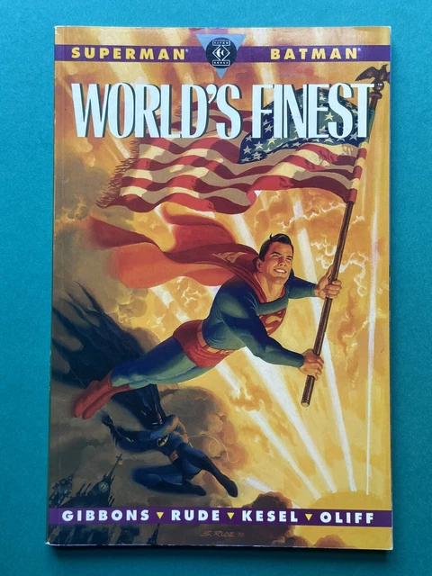 Superman Batman World’s Finest TPB VF/NM (1993 Titan UK) 1st Print Graphic Novel