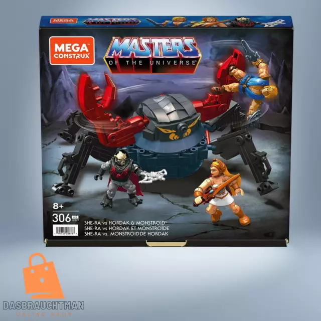 Mattel HFF27 MegaConstrux Masters of the Universe He-Man She-Ra Hordak Monstroid