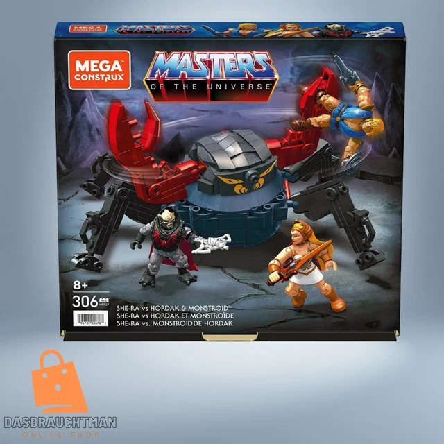Mattel HFF27 MegaConstrux Masters of the Universe He-Man She-Ra Hordak Monstroid