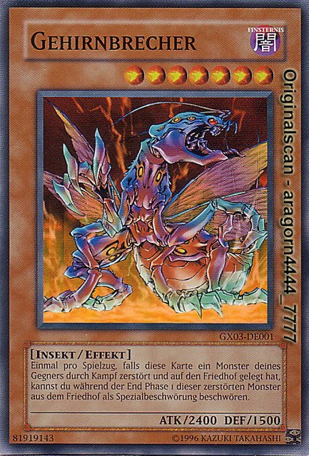 Yu-Gi-Oh, Spezzacervelli, Sr, Gx03-De001