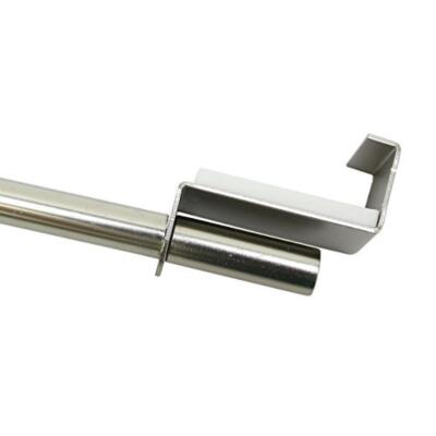 Ø 12 mm Serie New York GARDINIA Bottoni terminali per aste per tende 2 x Cappuccio terminale a pallina Acciaio inox 