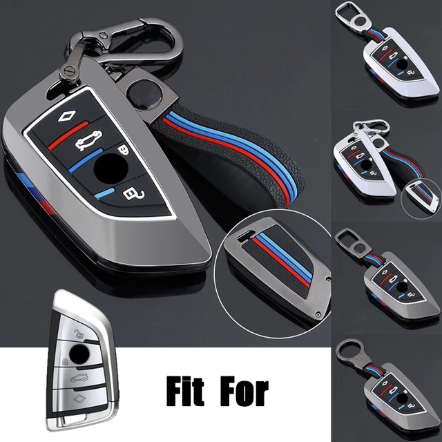 Zinc Alloy Silicone Car Key Case Cover For BMW X1 X2 X3 X4 X5 X6 X7 2 3 4 5 6 M5