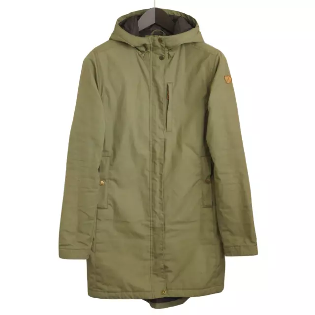 Femme Fjallräven Kiruna Padded Parka G-1000 Veste Coton Vert TAILLE XS VAP652