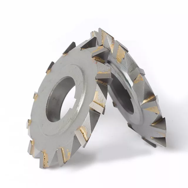 1pc YW2 Double Angle V Slot 63X8x22x90 Degrees Special Shaped Milling Cutter
