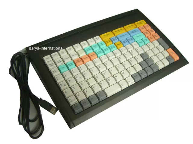 Tipro Kassen Apotheker Tastatur TMC-KMCV-C13-038 VSA Layout USB KMX128A ##