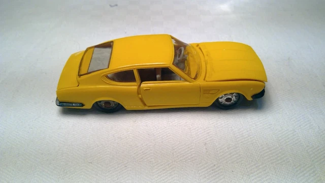 NOREV 1/43 Fiat Dino 1967 - Plastique - Jaune - Collection France