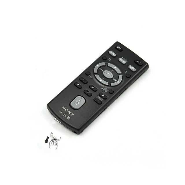 Télécommande Originale Sony RM-X151 Pour Autoradio CDX-F5510, CDXGT400 - Occasion Fonctionnelle