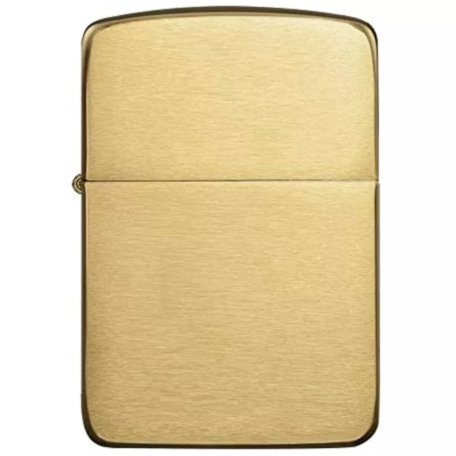 Zippo 1941 Replica Pocket Lighter, Brushed Brass 2