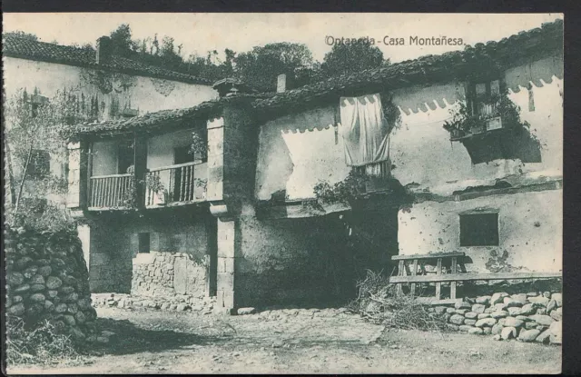 Spain Postcard - Optaneda - Casa Montanesa    B2459