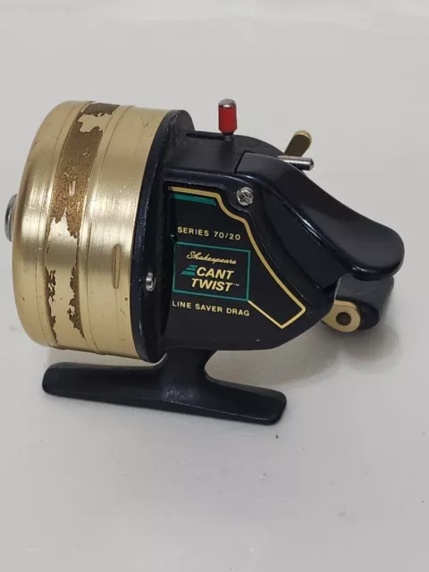 SHAKESPEARE SERIES 50/35 Can't Twist Spinning Fishing Reel $14.99