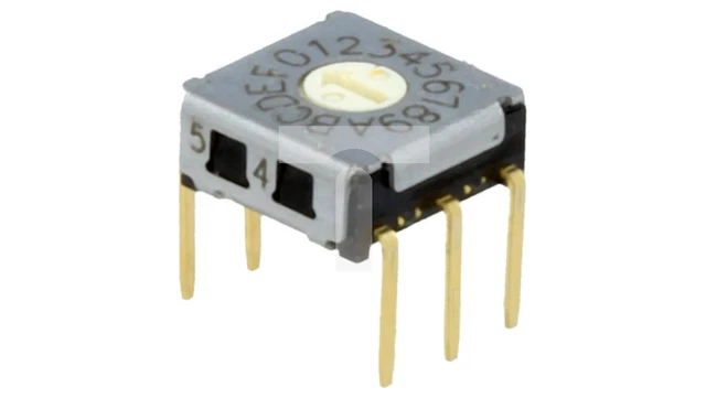 HEX/BCD code encoder Pos. 16 THT 1.96Ncm A6K-162RF /T2UK