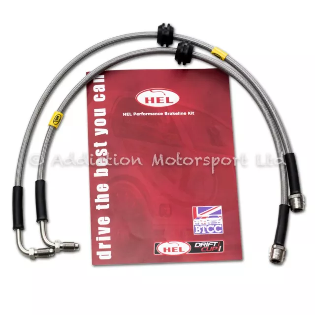 HEL Performance Braided Brake Lines To Porsche Brembo Calipers for Seat Leon Mk1