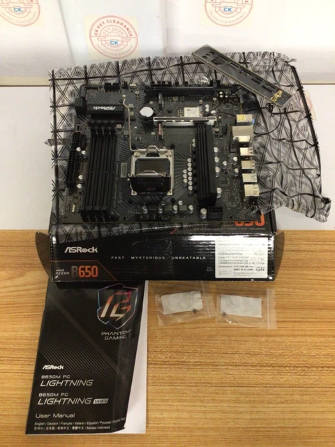 ASRock B650M PG Lightning WiFi - Carte mère - LDLC | Muséericorde ASRock B650M PG Lightning WiFi - Carte mère - LDLC | Muséericorde