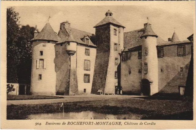 CPA ROCHEFORT-MONTAGNE Environs - Chateau de Cordes (1253965)